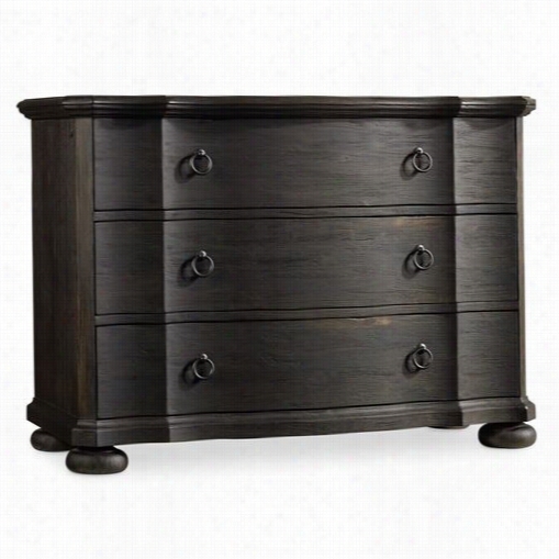 Hooekr Furrniture 5280-90017 Corsica 42""w Bachelors Chest In Dark Wood