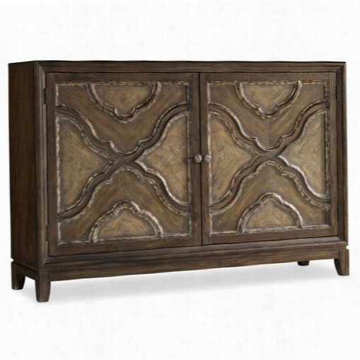 Hooker Furniture 5365-85001 Two Door Motif Console In Medium Wod