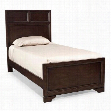 Legacy Classic  Furniture 2970-4104k Benchmak Full Panel Bed In Root Beer