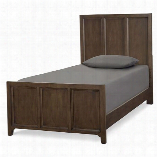 Legacy Classic Fueniture 4800-4130k Kenwood Twin Apnel Bed In Suede