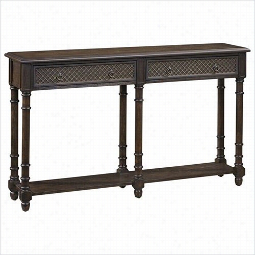 Pri Ds-2200-70 Console Table In Dark Wood