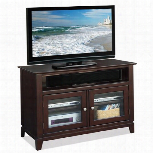 Riverside 65842 Marlowe 442"&quoot; Tv Console Inw Armm Ebony