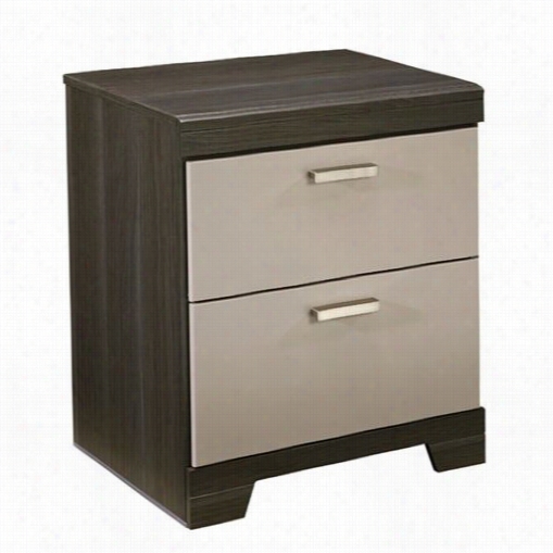 Signature Draw By Ashley B142-92 Wellatown Two Drawer Nightstand