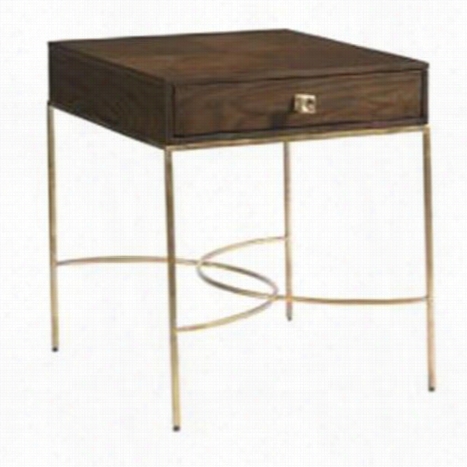 Stanley Furniture 436-15-09 Crestaire Oscar End Table In Porter