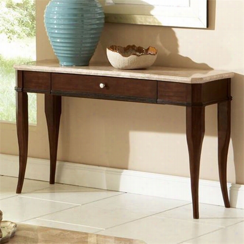 Steve Silver Ms550ws Marseille Sofa Table In Merlot Cherry