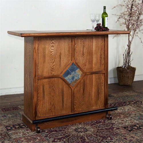 Sunnt Designs 1914ro Sedona Promo Bar In Rustic Oak