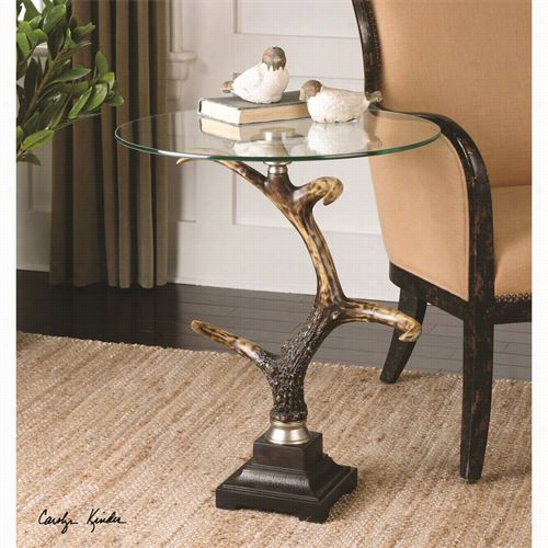 Uttermost 24430 Stag Horn Accent Table