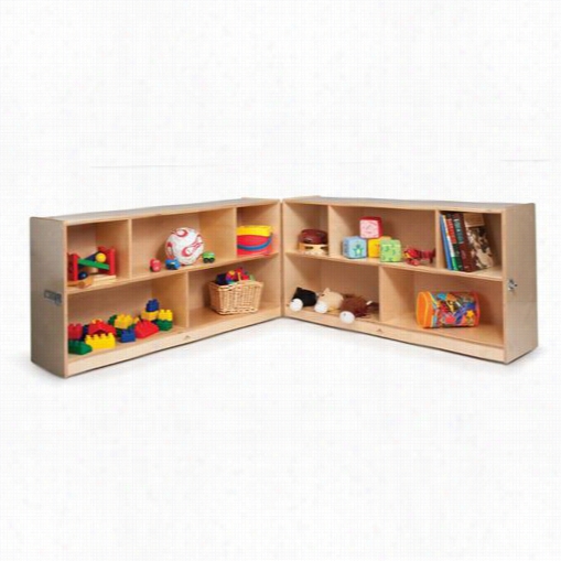 Whitney Brothers Wb0352 30"" Fold And Roll Storage Ca Binet Inn Atural