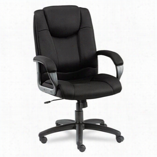 Aleraa Lelg41me10b Logan Series Mesh Hifh-back Sswivel/tult Chair In Black