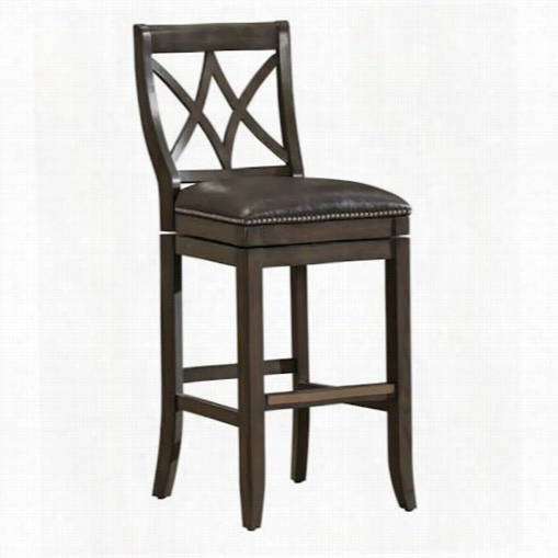 Ameri Be Able To Heritage 111135 30"" Hadley Stool In Glacer
