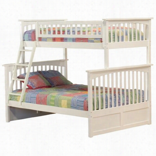 Atlantic Furniture Ab5520 Columbia Twin Over Full Bunk Bed