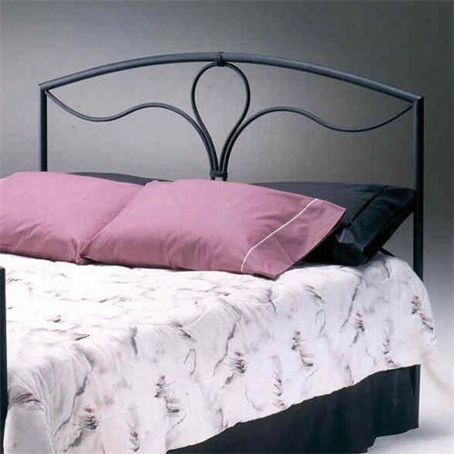 Bernards 1842 Queen Headboard In Black Matte