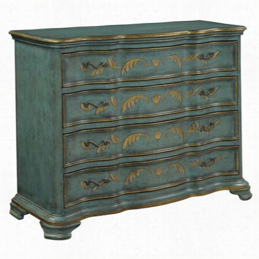 Coastt To Coast 61714 Four Drawer Chest In Jordan Texture Teal Greeen