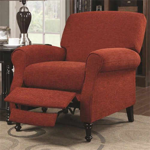 Coaster Furniture 6000326 Recliners Push-back Recliner In  Wine Red