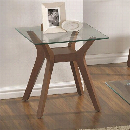 Coaster Furniture 704167 End Table In Nuttmeg