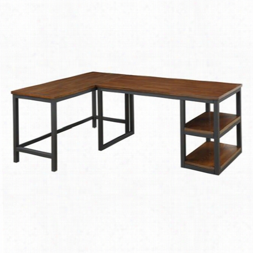 Coaster Furniture 8 01241-801242 Marple Industrial L Shape Desk