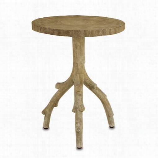 Currey And Company 2384 Redgrove Table In Faux Bois