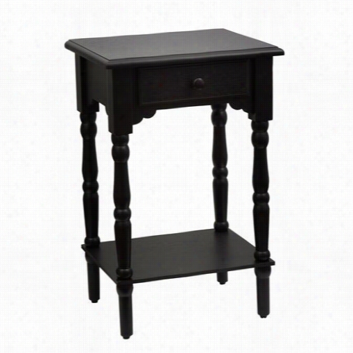 Decor Tjerapy Fr1469  Clssssic Side Table In Black