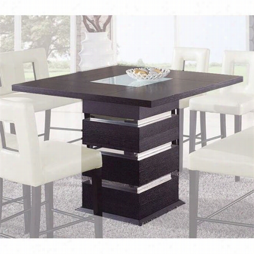 Global Furniture  Dg072bt Bar Table In Wenge