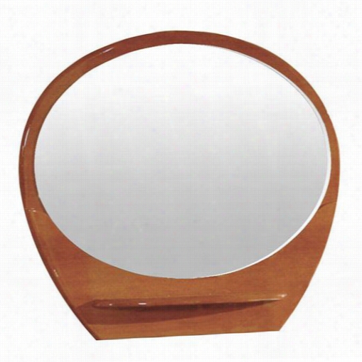 Global Furniture Emily(b86)-ch-m Miely Mirror In Cherry