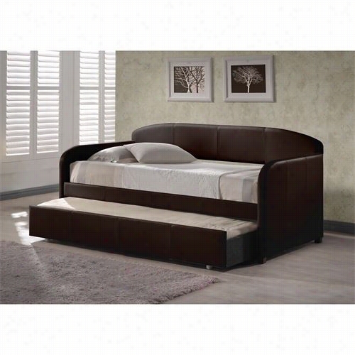 Hillsdale Furniture 1613dbt Springfield Daybed And Trunle Set In Brown