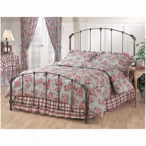 Hillsdale Furn Iture 346-660 Bonita King Bed Set - Rails Not Included
