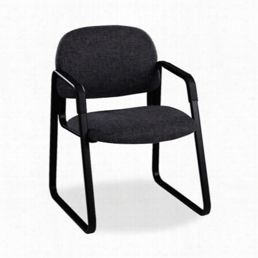 Ho N Indutsries Hon4008ab 4000 Sled Base Guest Chairrs In Black