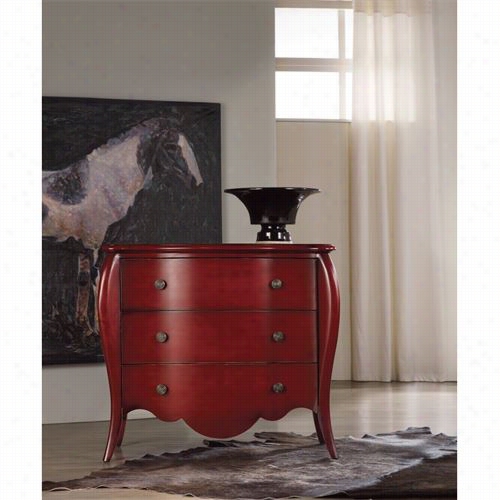 Hoojer Furniture 638-85045 Melange Caliente Chest In Red