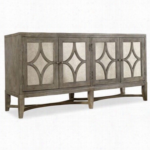 Hooier Furniture 638-85102 Melange Diamante Console In Light Wood