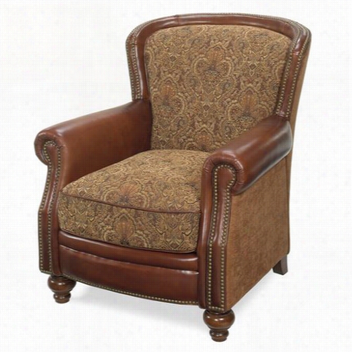 Hooker Furniture Cc753 Brin Disi Club Chair In Mediuum Wood