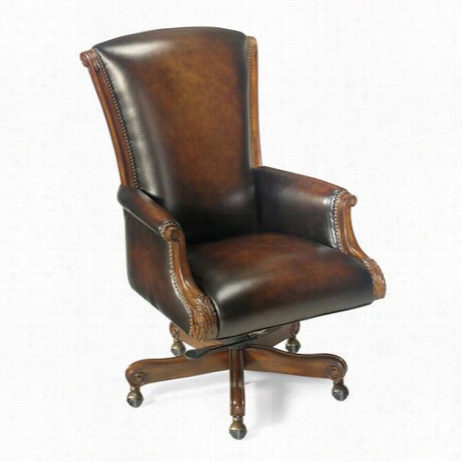 Hooker Furniture Ec245 James River Edgewood Executory Swivel Tilt Chair In Brown