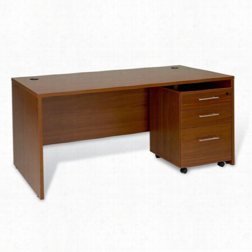 Jeser Office 17132-119203 10 0seiress Pro X Combo 23 Desk With Fille Cabinet