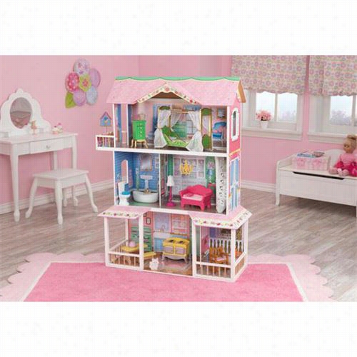 Kidkraft 65851 Sweet Savannah Dollhouse With  Furniture