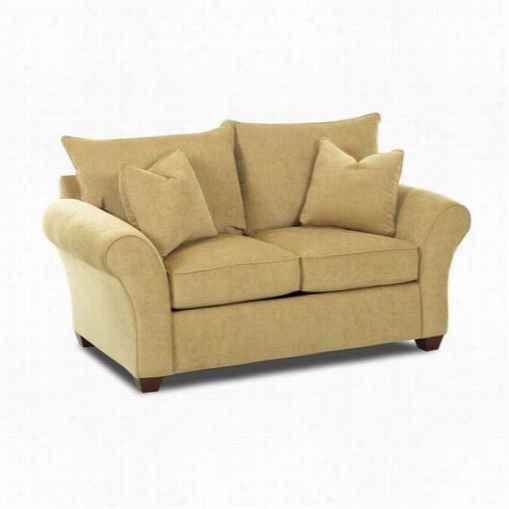 Klaus5ner 36600-ls Fletcher Loveseat In Poise Pla Tnium