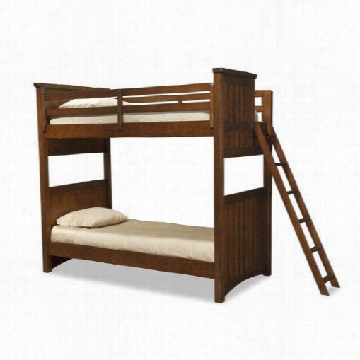 L Egacy Classic Furniture 960-8505 Dwasonns Ridge Twin Over Twin Bunk Bed In Heirloom Cherry