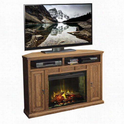 Legends  Furniture Sd5102.kit Scottsdale 56"" Corner Fireplace In Rustique