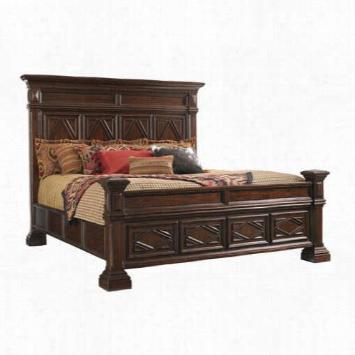 Lexington Furniture 455-134c Fieldale Lodge King Pine  Lakes Bed