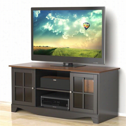 Nexera 102125 Pinnacle Transitional 54"" Hec Tv Stand