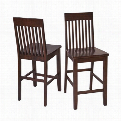 Osp Designs Wb424 Set Of  2westbrook Barstool In Ammarretto