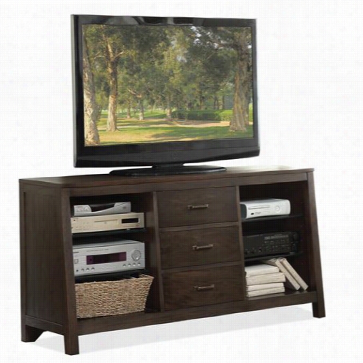 Riversiide 84541 Promenade Canted Tv Console
