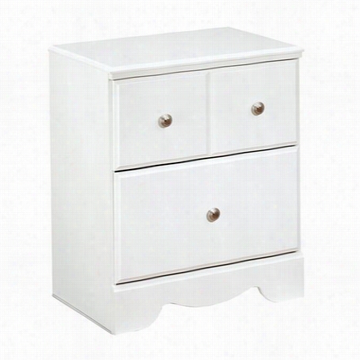 Signatured Esign By Ashley B260-92 Weeki Two Drawer Nightstand