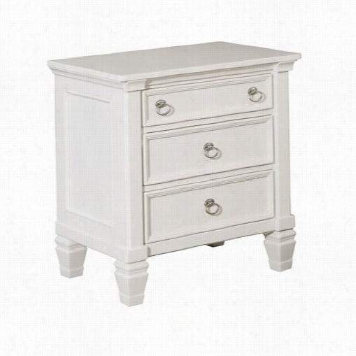 Signature Design By Ashley B672-93 Prentice Three Drawer Nightstand