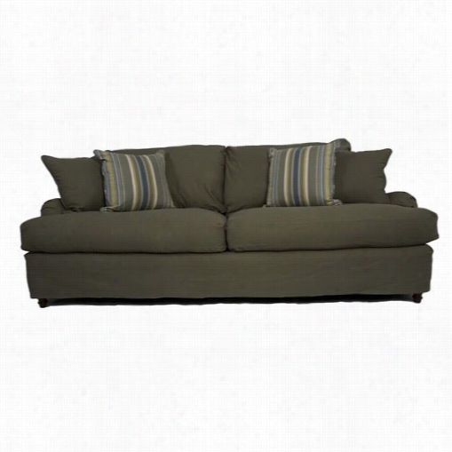 Sunset Trading Su-116400-4100 Seacoast Slipcovvered Sofa