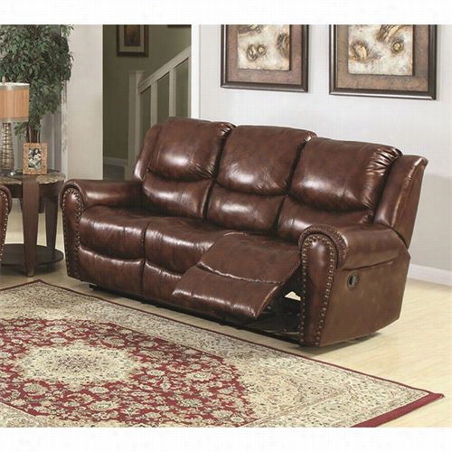 Sunset Trading Su-s1-180-95151-s Oxford Double Recli Ning Sofa Withh Drop Down Table In Brown