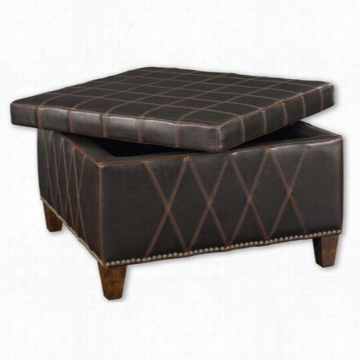 Uttermost 23005 Wattley Storage Ottoman