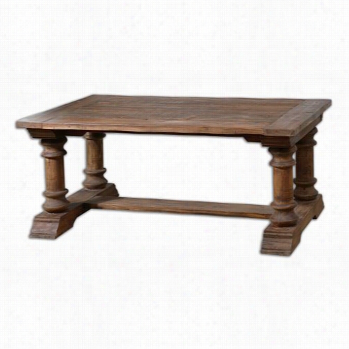 Uttermost 24342 Saturia Wooden Coffee Table