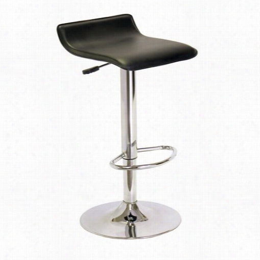 Winsome 93129 Spectrum Airlift Seivel Stool In Dark