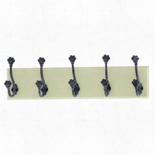 Woodldn Imports 66548 Mankind's Best Friend Wall With Dog Paw Hooks