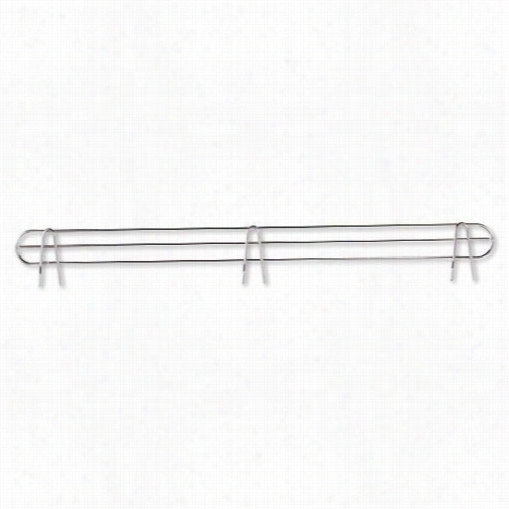 Alea Alesw59bs36ssr Wire 36""w Shelvingback Accompany  In Silver - 2 Supportss/pack