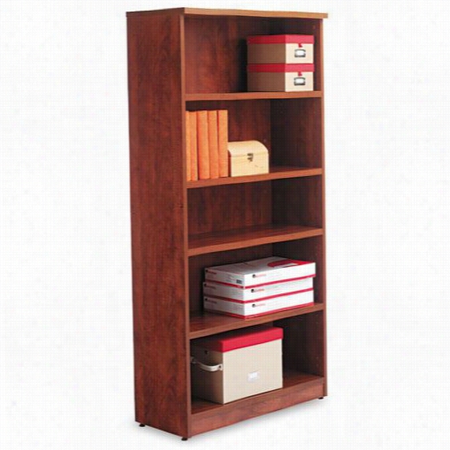 Alera Aleva636632 Valencia Bookcase With Five Shelf